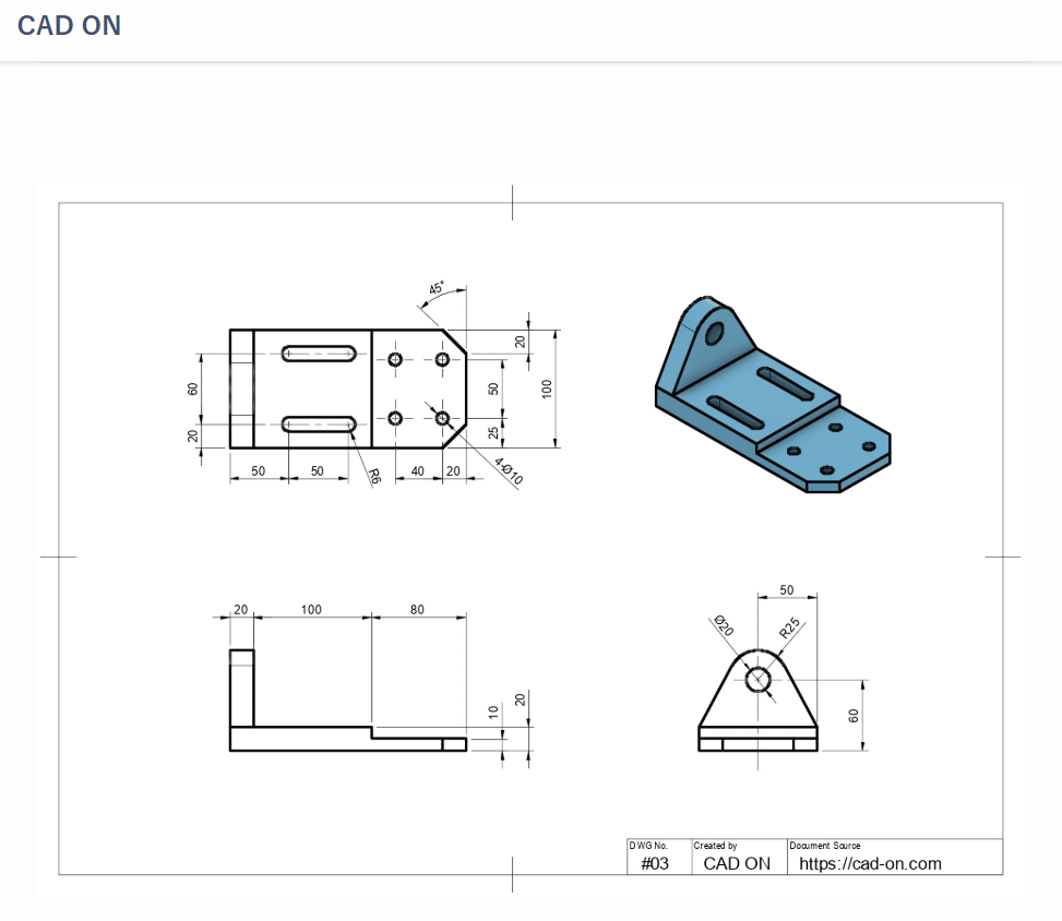 fusion360の練習問題