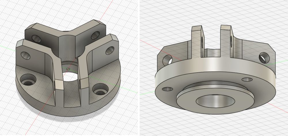練習問題をfusion360で設計してみた