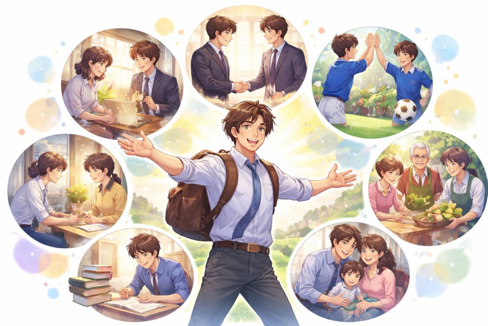 キャリアのイメージイラスト